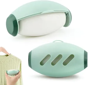 2pcs Reusable Lint Rollers for Pets Hair Washable Sticky Roller Reusable Pet Fur Collector Washable Pet Hair Remover for Clothes(Color:Green)