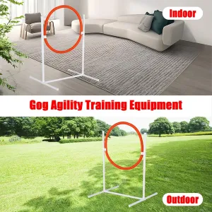 6 Pack Dog Agility Jumps with Carry Bag Exercise,Dog Jumping Hurdles Adjustable Height Jump Bars,for Indoor Outdoor Dog Agility Course Game(6 Pack)