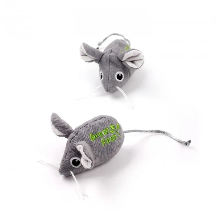 All For Paws Green Rush Catnip Mice