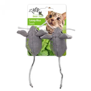 All For Paws Green Rush Catnip Mice