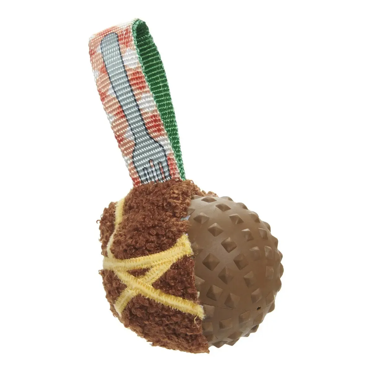 BARK Super Chewer A Squeaky Meat-A-Ball Dog Chew Toy