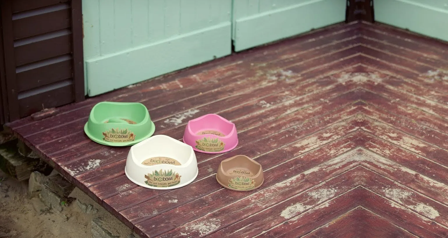 Beco Slow-Feed Dog Bowl (Pink)