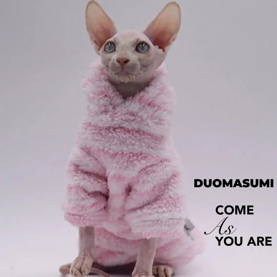 Cat Clothes for Sphynx Cat | Winter Pet Coat Jacket for Small & Medium Dogs & Cats | Warm Chihuahua & Yorkshire Clothing Costume