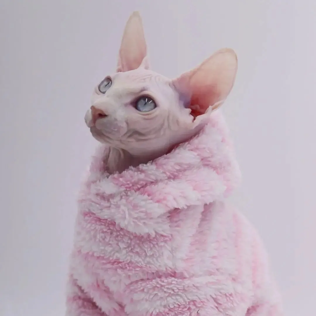 Cat Clothes for Sphynx Cat | Winter Pet Coat Jacket for Small & Medium Dogs & Cats | Warm Chihuahua & Yorkshire Clothing Costume