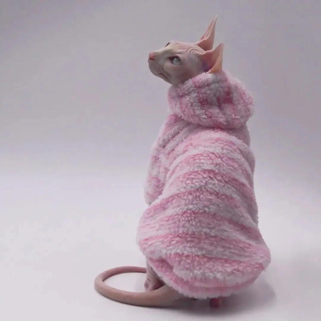 Cat Clothes for Sphynx Cat | Winter Pet Coat Jacket for Small & Medium Dogs & Cats | Warm Chihuahua & Yorkshire Clothing Costume