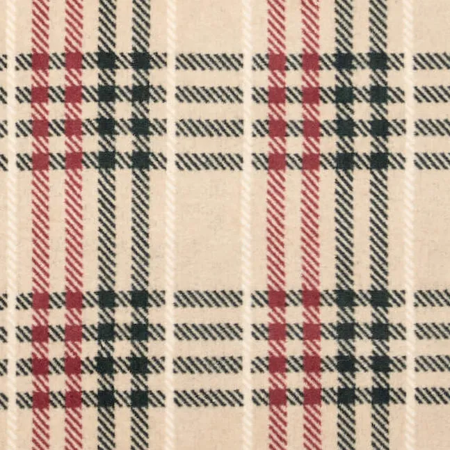 ChappyWrap x TFD Eggnog Plaid Dog Blanket