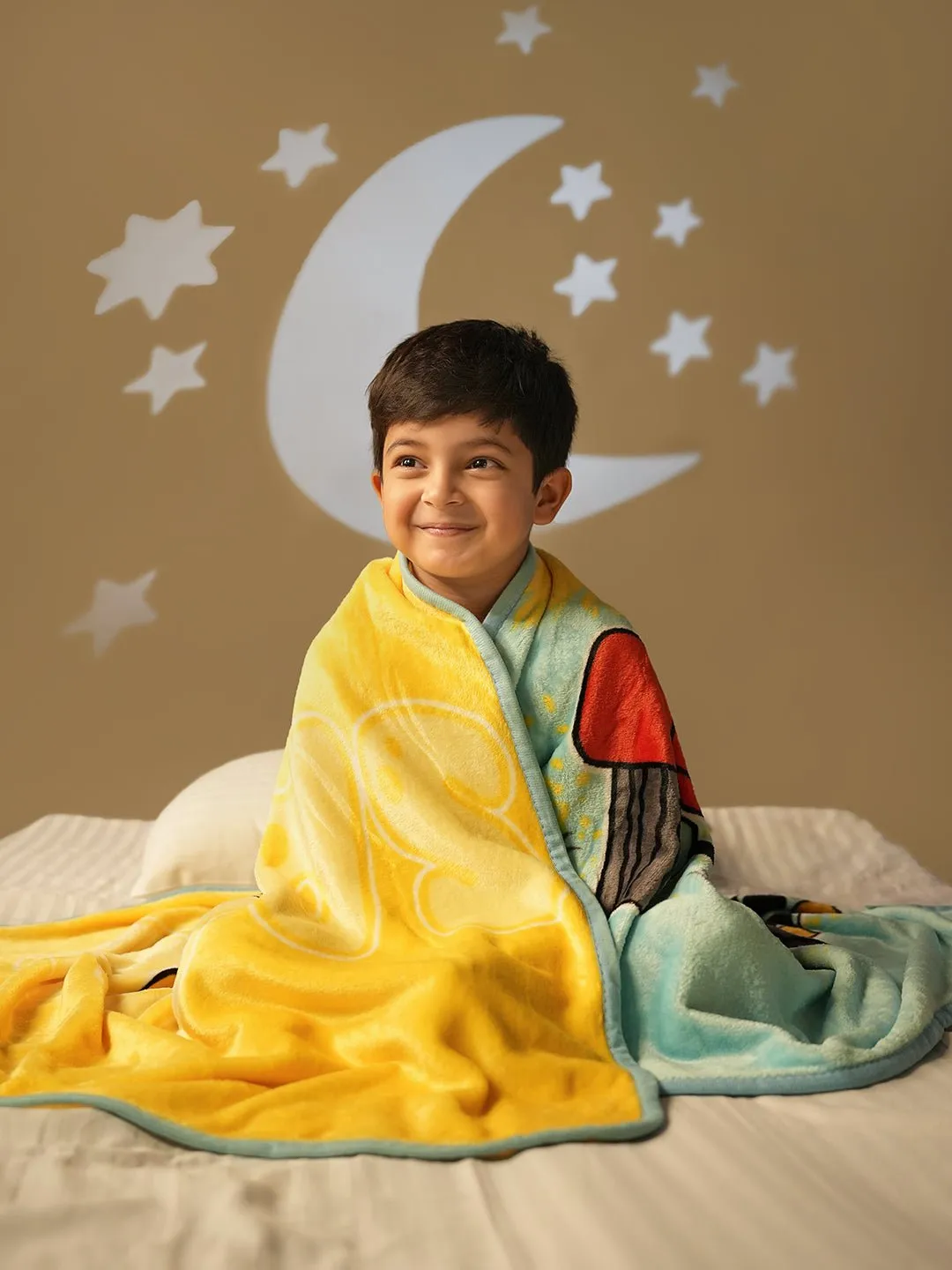Charming Giraffe Blanket for Boys and Girls, 100 * 140 cm