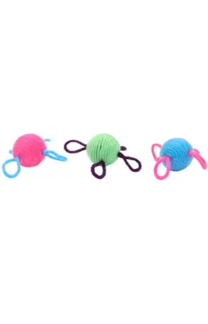 Coastal Turbo Wool Ball Cat Toy