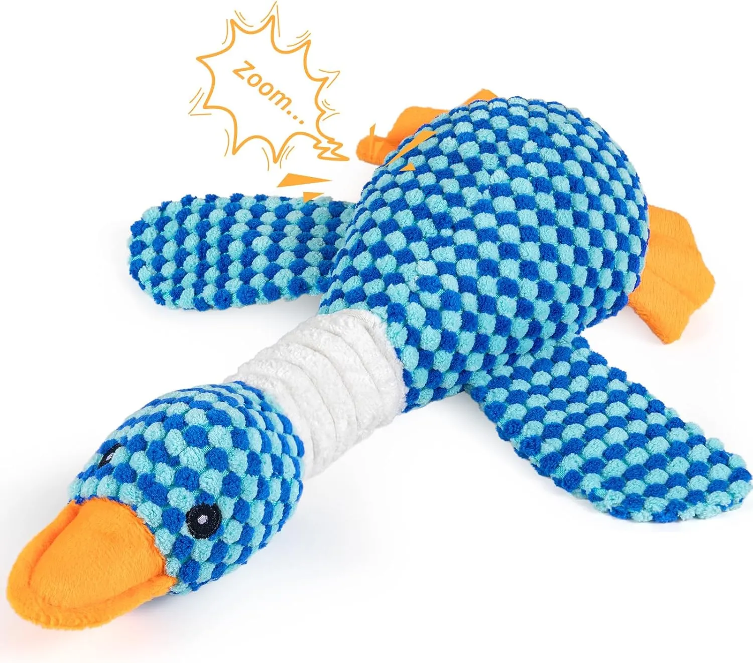 Dog Toys for Large Dogs Interactive Squeaky Plush Toy to Keep Them Busy Stuffed Rope Chew Toy for Large Medium Small Breed Sizes