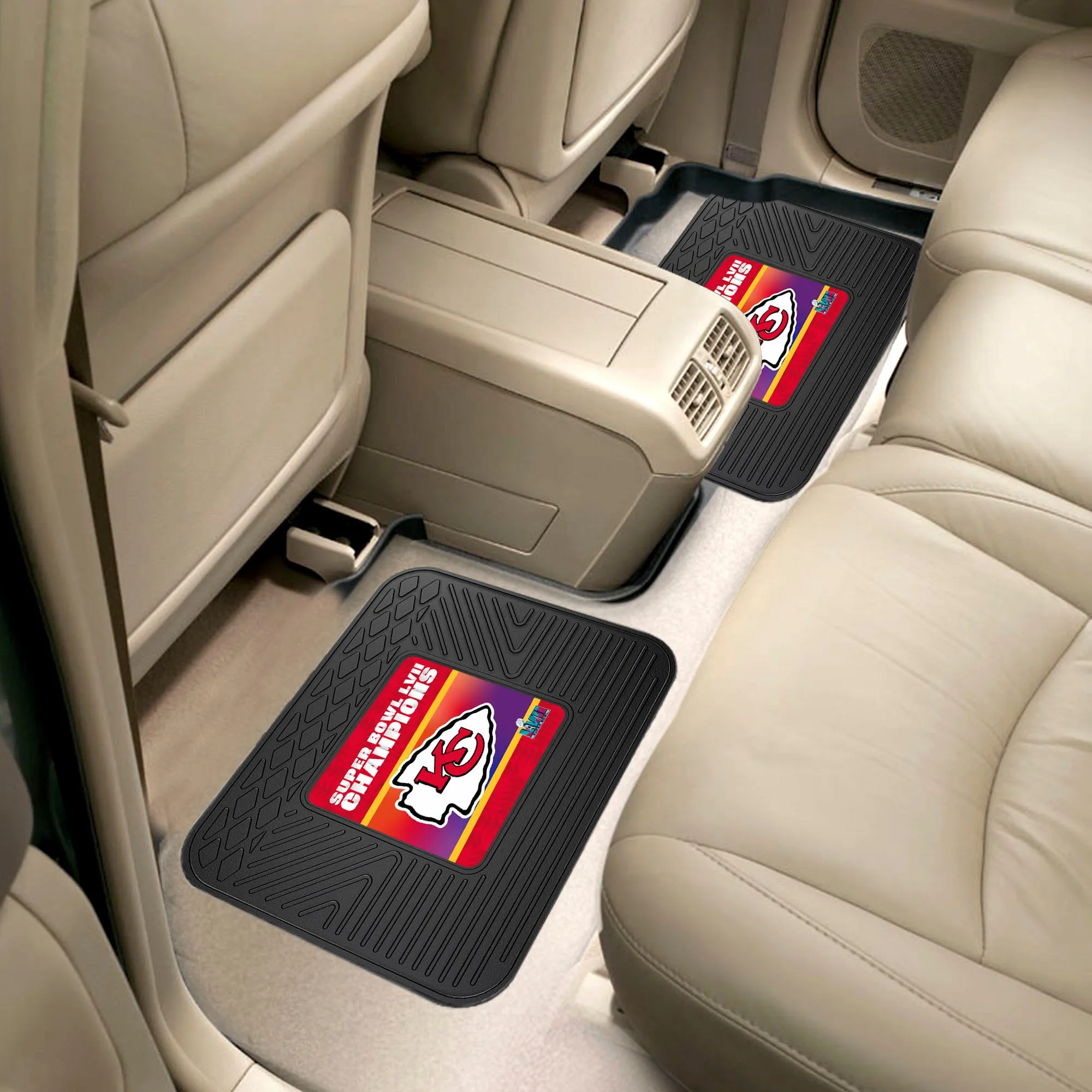 Fanmats Kansas City Chiefs Super Bowl LVII 2 Utility Mats