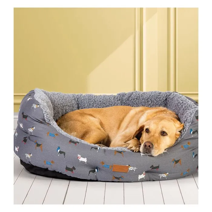 Fatface Marching Dogs Deluxe Bed