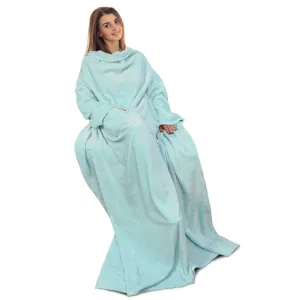 Fleece Wearable Blanket With Sleeve