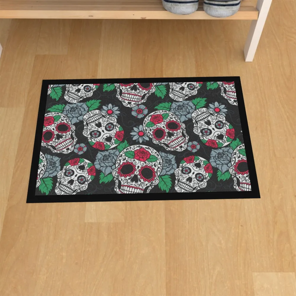Floor Mats - Skulls and Roses