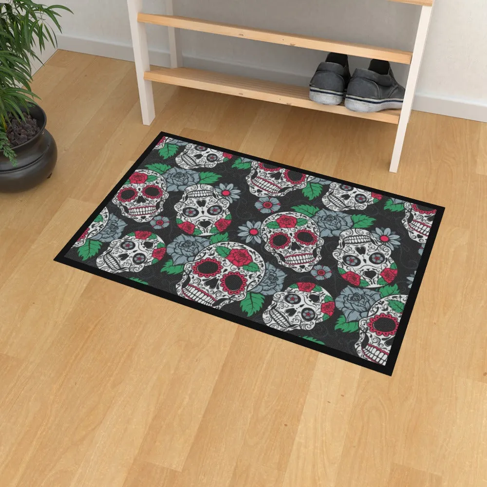 Floor Mats - Skulls and Roses