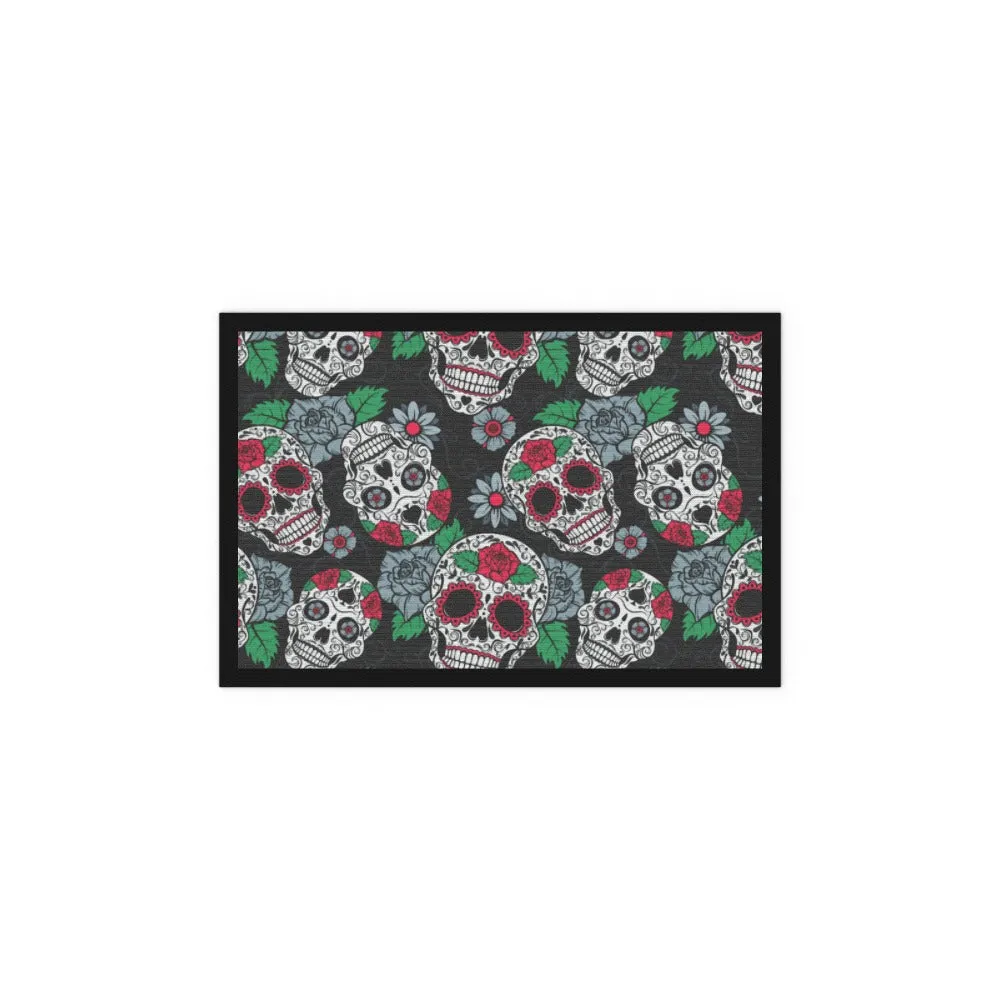 Floor Mats - Skulls and Roses