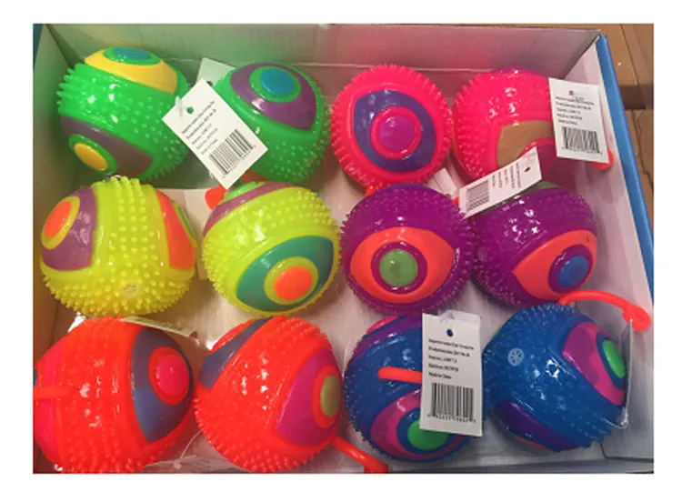 Glowing Squeezable Squeaky Yoyo Balls Wholesale