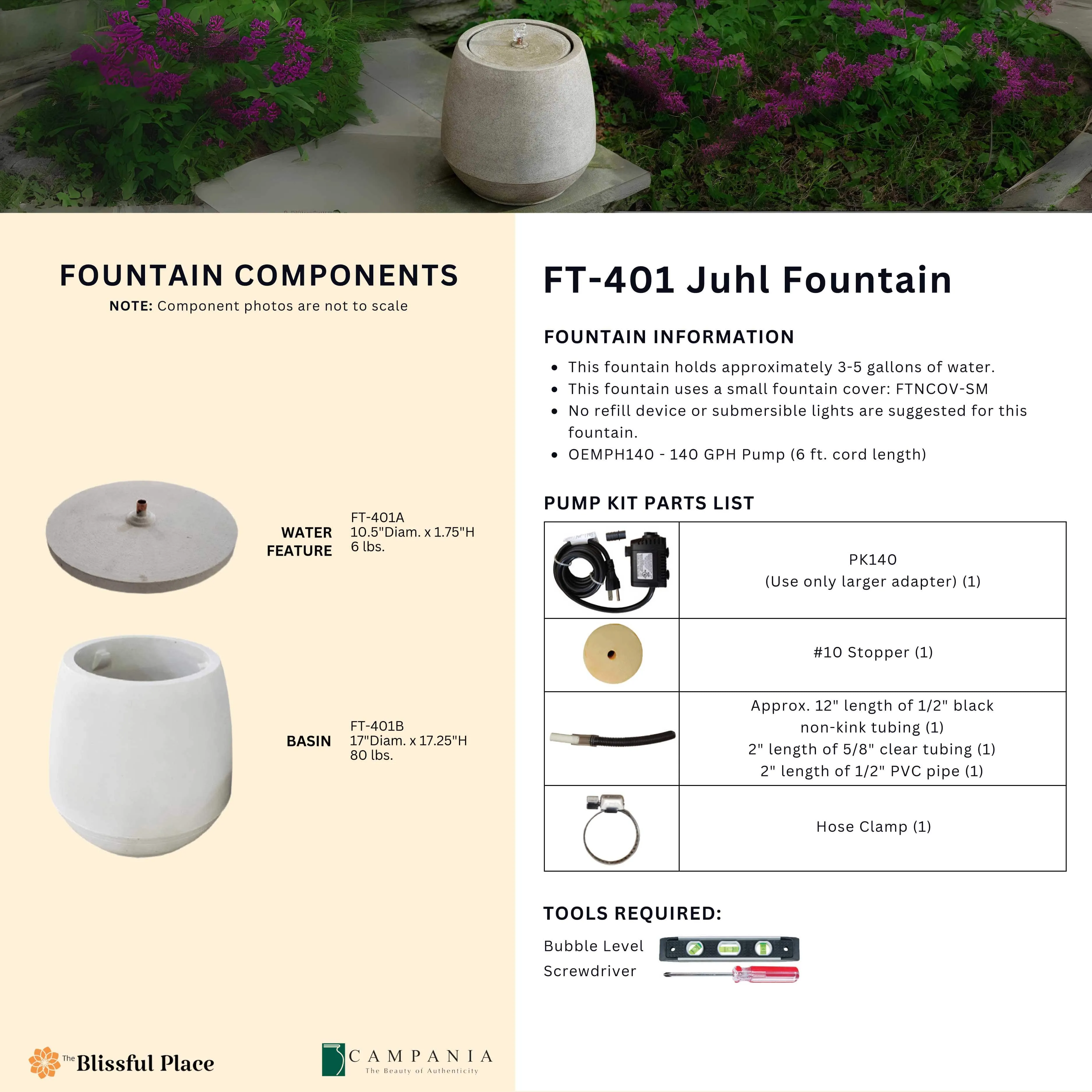 Juhl Fountain Campania International
