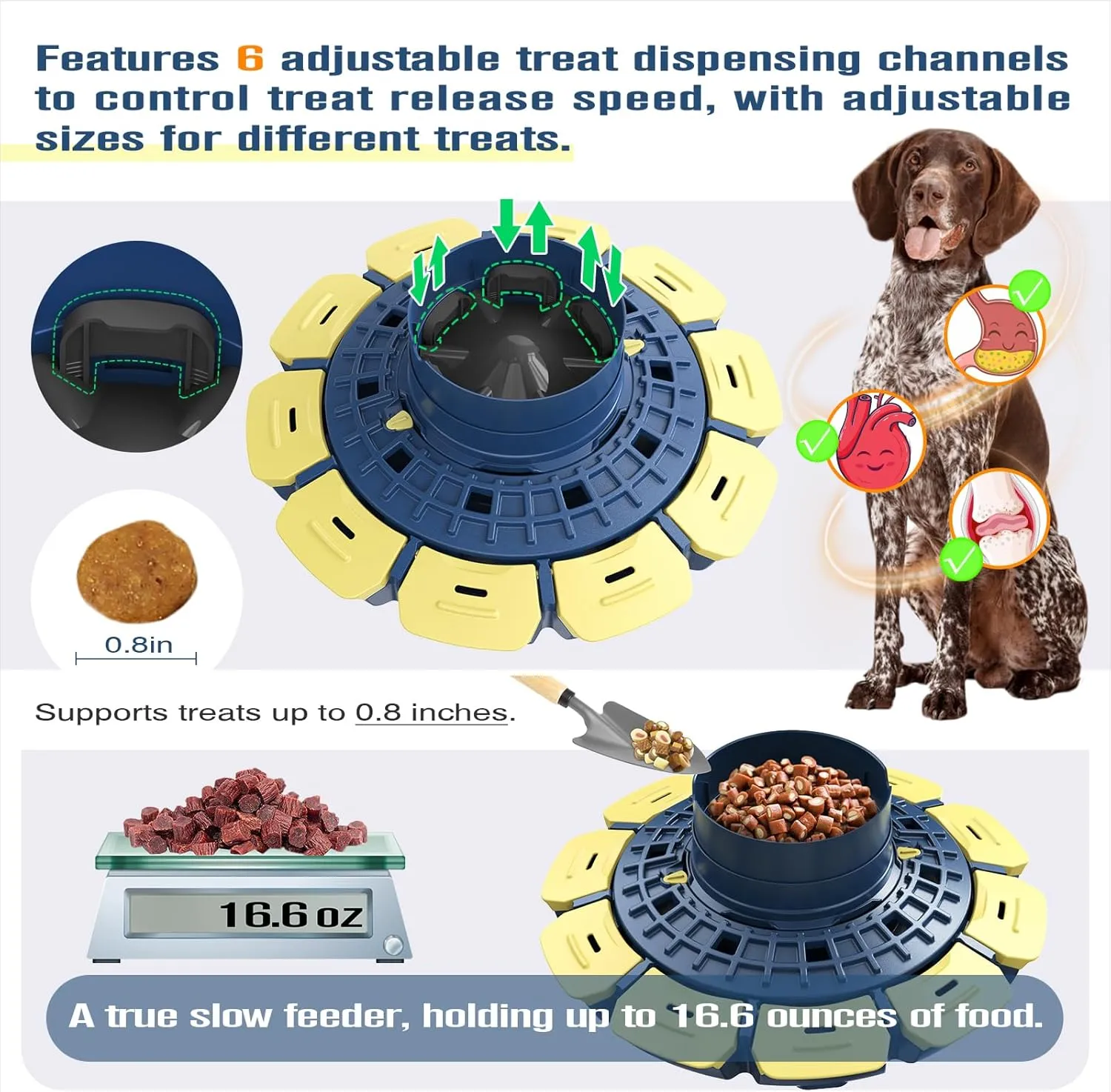 KADTC Advanced Puzzle Toys for Smart Small/Medium/Large Dog Level 3 in 1 Difficult Challenging Interactive Food Puzzles Toy Cognitive Intelligence Training Brain Mental Stimulation Mind Treat Games