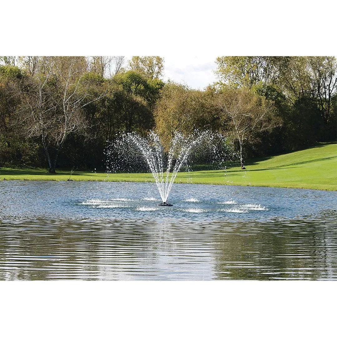 Kasco Marine: 240 Volt | J Series Decorative Water Fountain | 5 Different Patterns | 3/4 to 5hp | Large Pond Fountain