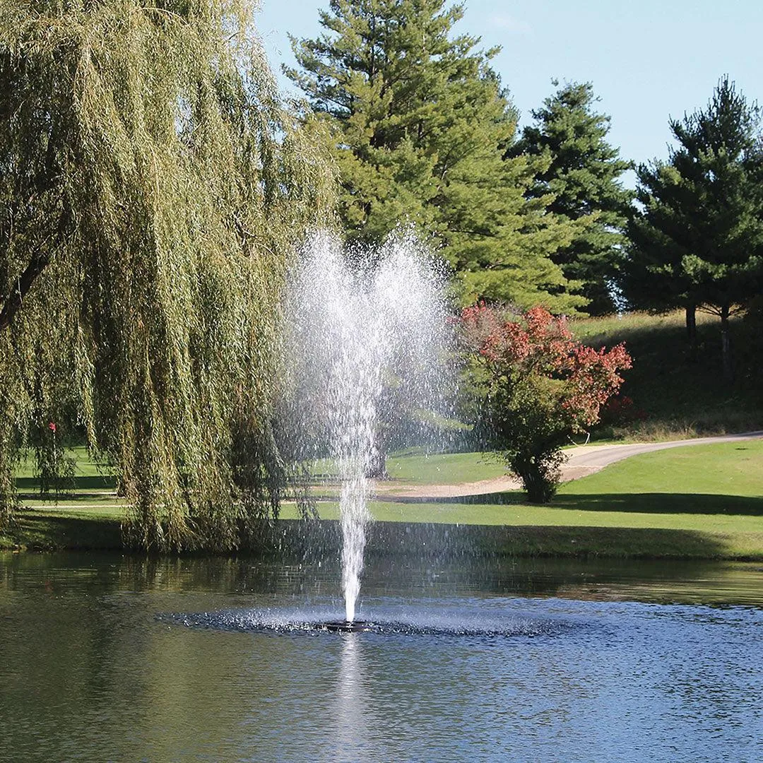 Kasco Marine: 240 Volt | J Series Decorative Water Fountain | 5 Different Patterns | 3/4 to 5hp | Large Pond Fountain