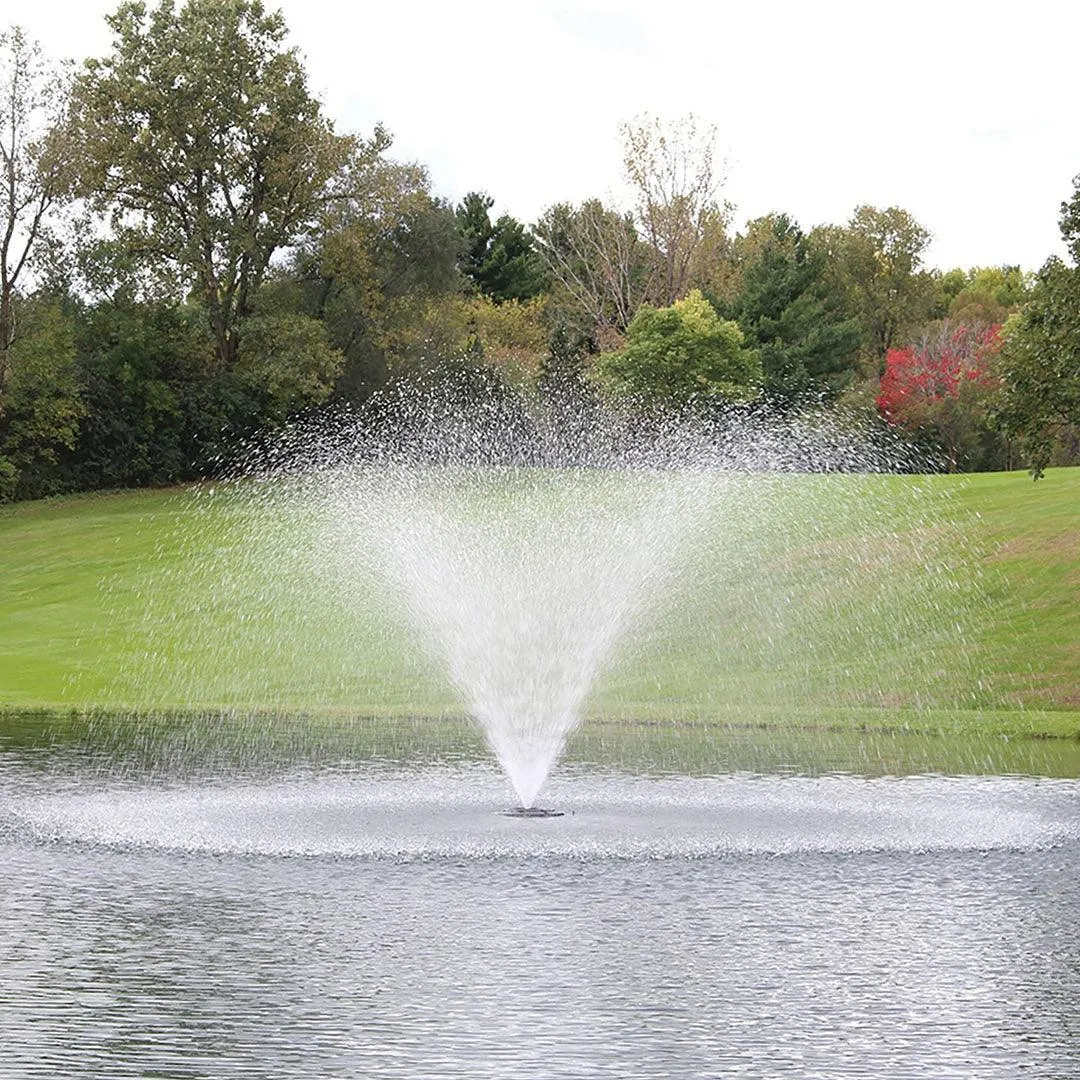 Kasco Marine: 240 Volt | J Series Decorative Water Fountain | 5 Different Patterns | 3/4 to 5hp | Large Pond Fountain