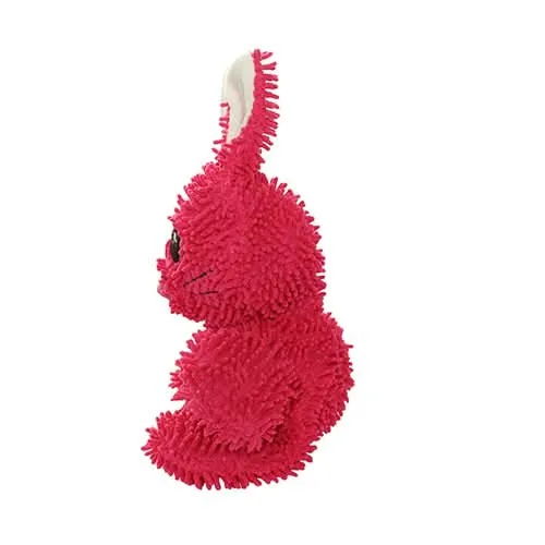 Mighty Microfiber Ball Med Rabbit Dog Toy