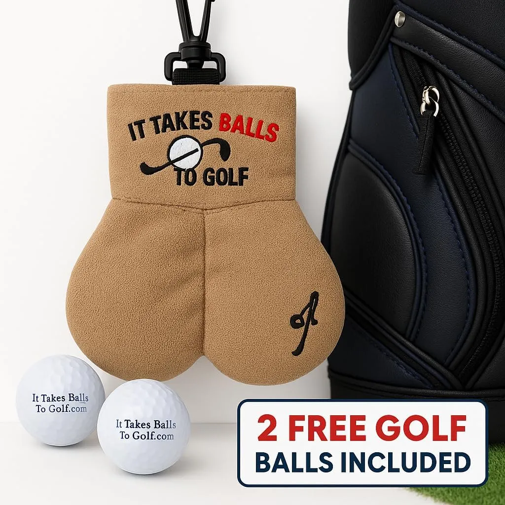MySack Golf Ball Storage Bag | Store Your Other Golf Accessories for Men Such as Tees & Gloves by Putting Them in This Gag Gift