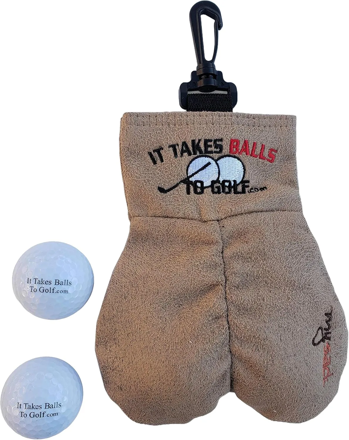 MySack Golf Ball Storage Bag | Store Your Other Golf Accessories for Men Such as Tees & Gloves by Putting Them in This Gag Gift