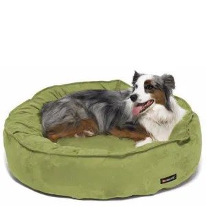 Nest Bed - Large-Clay Suede
