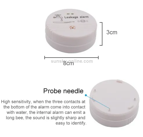 NEW HH-LS518 Water Leak Alarm Water Level Alarm for Household Overflow Detector