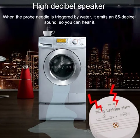 NEW HH-LS518 Water Leak Alarm Water Level Alarm for Household Overflow Detector