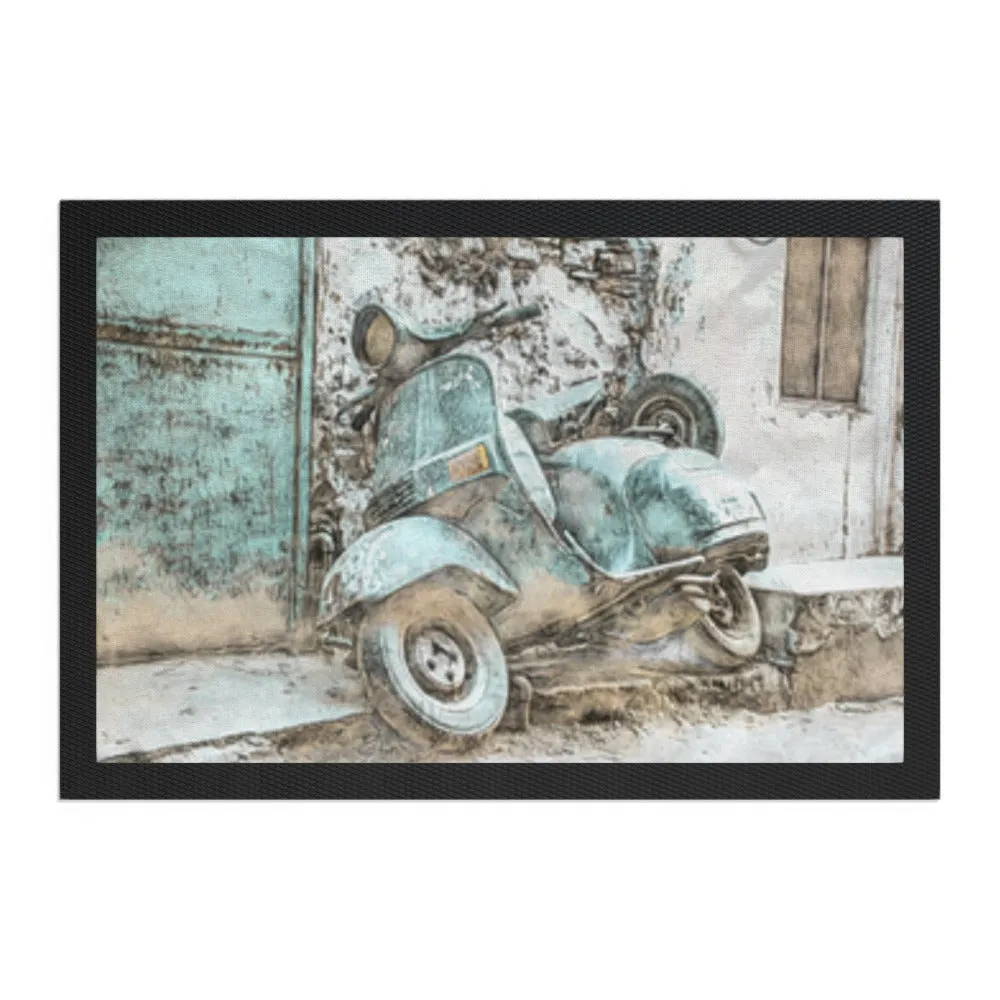 Pet Bowl Mats - Classic Scooter