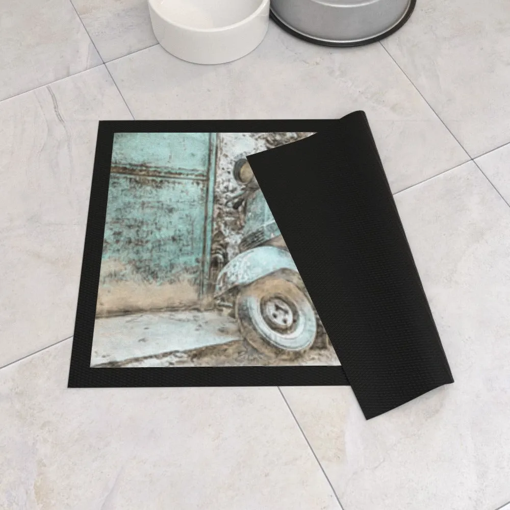 Pet Bowl Mats - Classic Scooter