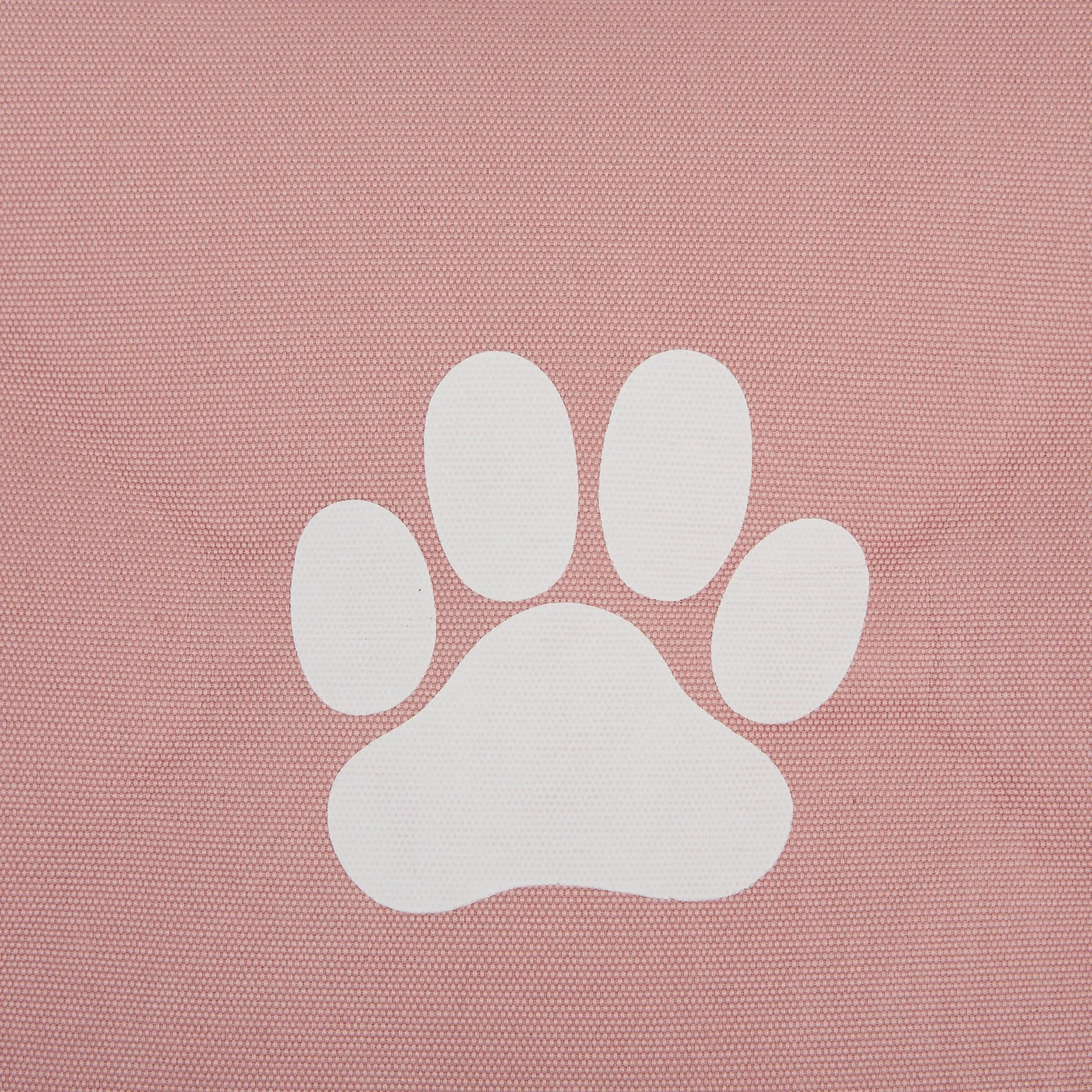 Polyester Pet Bin Paw Rose Rectangle Small 14X8X9