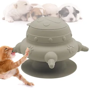 Puppy Milk Feeders for Multiple Puppies Kitten Feeding Bowl with 4 Nipples Silicone Nursing Bottle 235ml Food Water Feeding Station for Small Pets