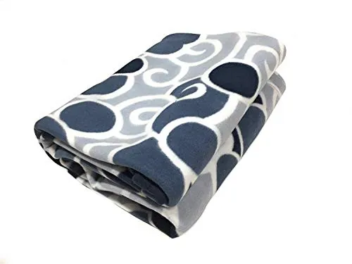 Shivaan Home Furnishing Polyester 180 TC Blanket (Single_Multicolour)