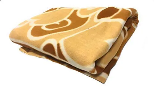 Shivaan Home Furnishing Polyester 180 TC Blanket (Single_Multicolour)