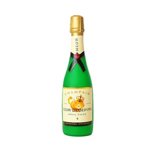 Silly Squeaker Wine Bottle Dog Toy
