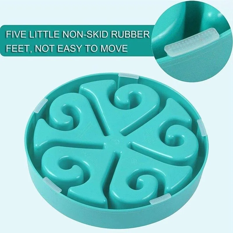 Slow Feeder Dog Food Bowl - Slow down feeding