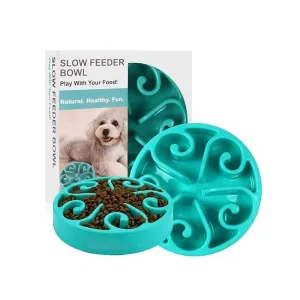 Slow Feeder Dog Food Bowl - Slow down feeding