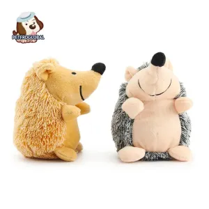 Soft Squeaky Hedgehog Toy for All Dogs