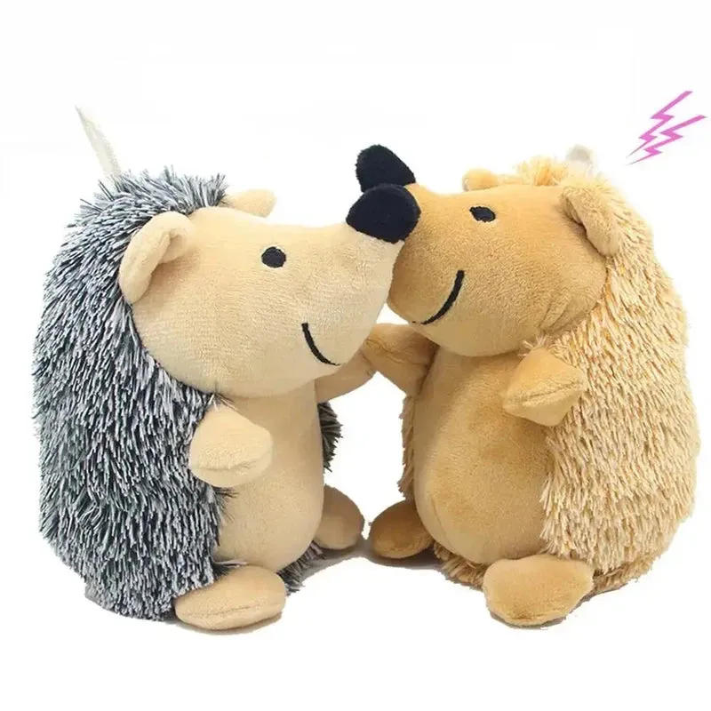 Soft Squeaky Hedgehog Toy for All Dogs