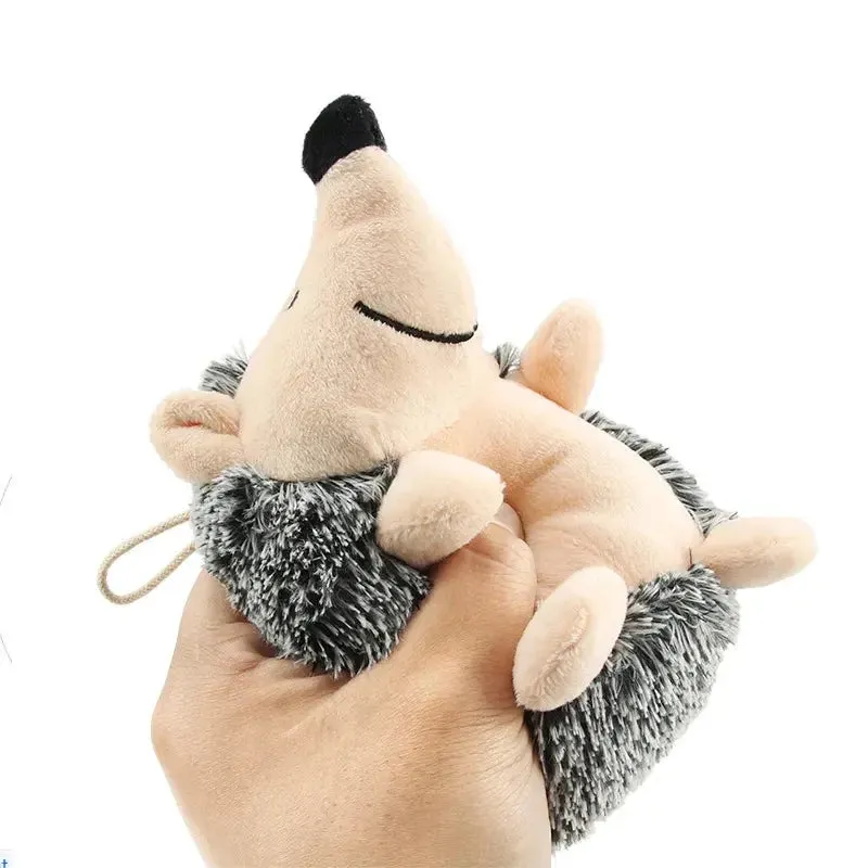 Soft Squeaky Hedgehog Toy for All Dogs