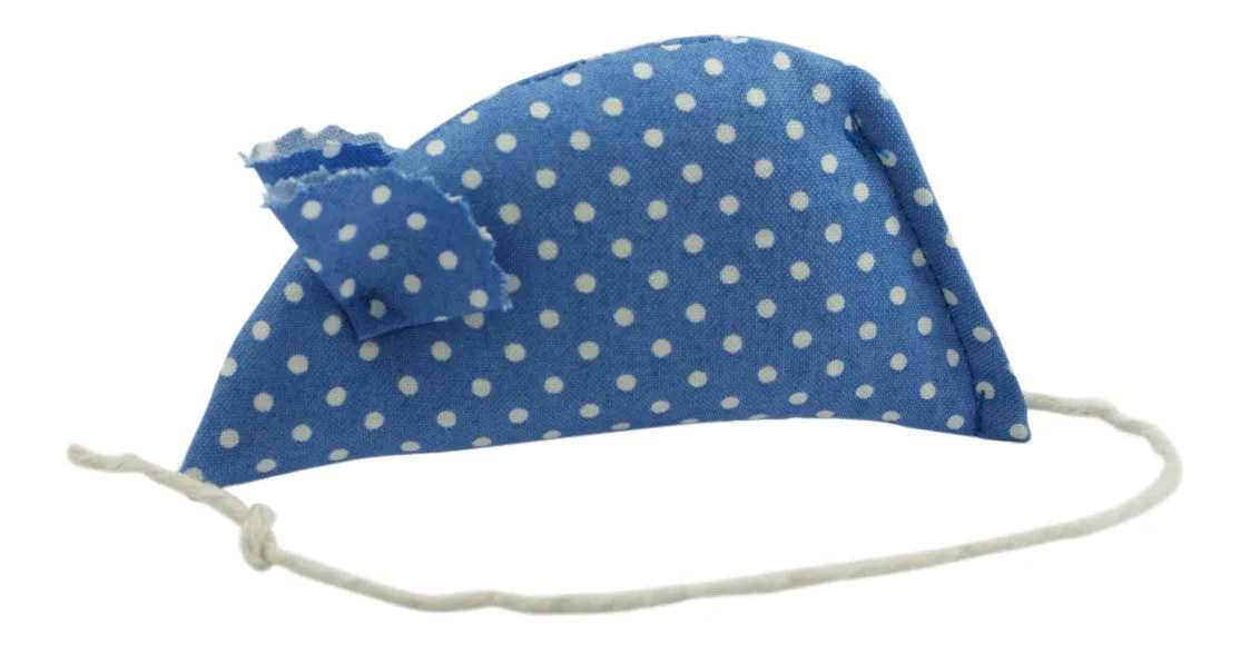 Spotty Pack of 2 Catnip Mice - Blue and Green