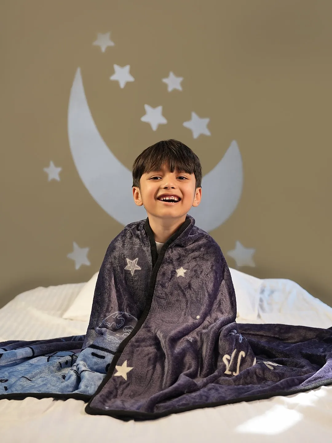 Stellar Dreams Astronaut Blanket for Boys,  (100x140 cm)