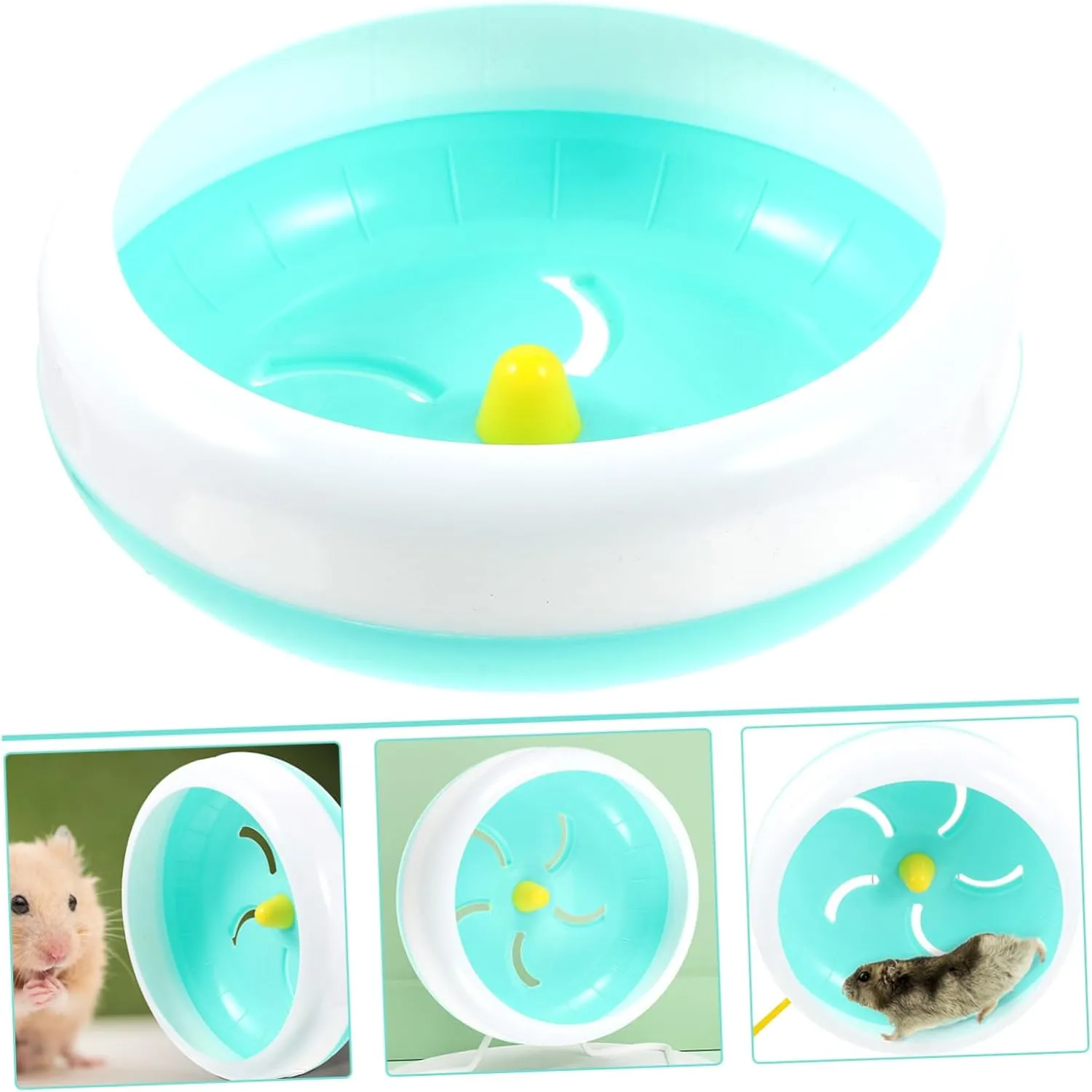 SUPVOX Small Pet Running Wheel Hamster Running Small Hamster Wheel Hamster Wheel 8 Inch Hedgehog Wheel Silent Hamster Wheel Hamster Wheels Hamster Balls for Hamsters Runner Mute