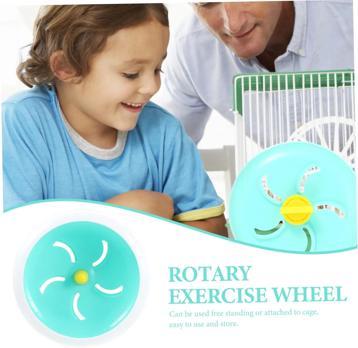 SUPVOX Small Pet Running Wheel Hamster Running Small Hamster Wheel Hamster Wheel 8 Inch Hedgehog Wheel Silent Hamster Wheel Hamster Wheels Hamster Balls for Hamsters Runner Mute