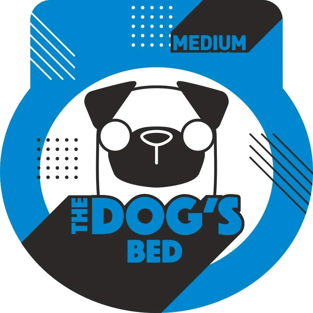 The Dogs Bed Orthopedic Memory Foam Dog Bed, Medium Black Plush 34x22, Pain Relief for Arthritis, Hip & Elbow Dysplasia, Post Surgery, Lameness, Supportive, Calming, Waterproof Washable Cover