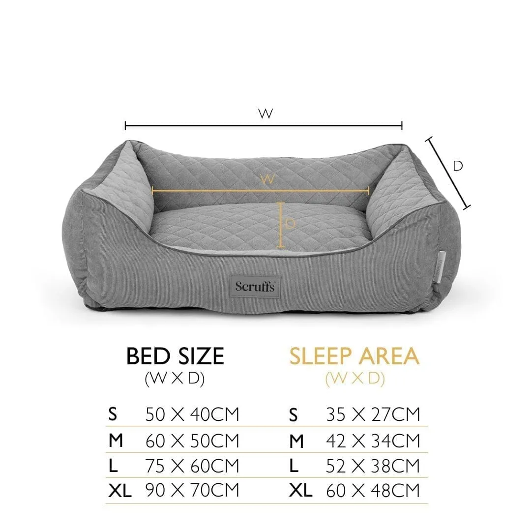 Thermal Box Bed - Brown & Tan