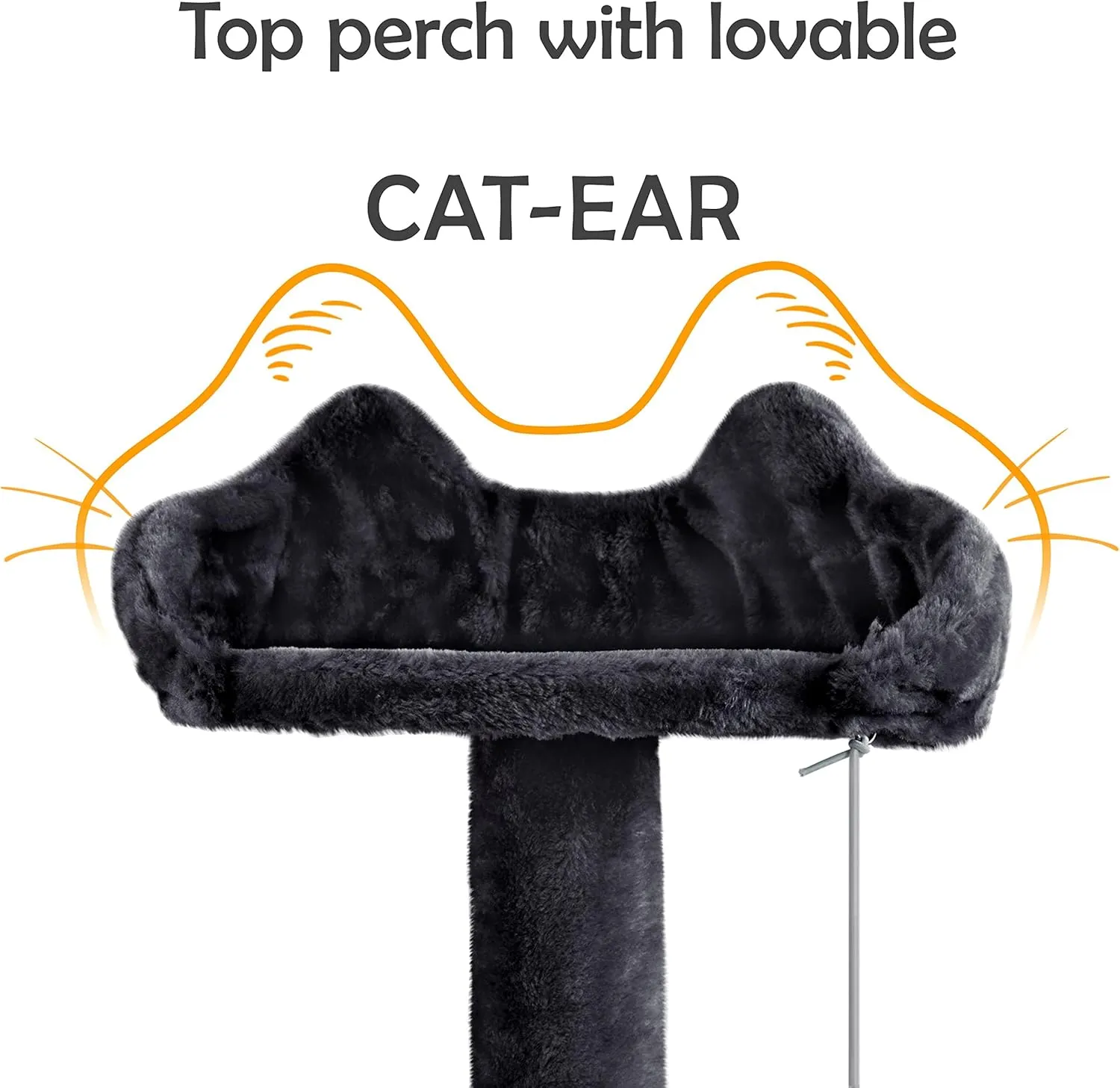 Topeakmart Multi-Level Cat Tree for Indoor Cats Cat Tree Tower for Large Cats with Sisal-Covered Scratching Posts, Condo, Stable Cat Tower, Cat Furniture Play Center for Indoor Cats Activity